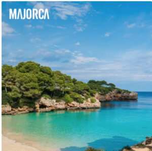 Photo of a beach on the Island of Majorca 