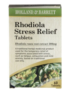 Rhodiola Stress Relief Supplement from Holland and Barrett. 