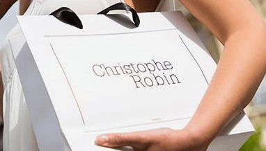 Christophe Robin name on bag
