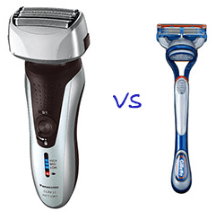 electric or manual shaving